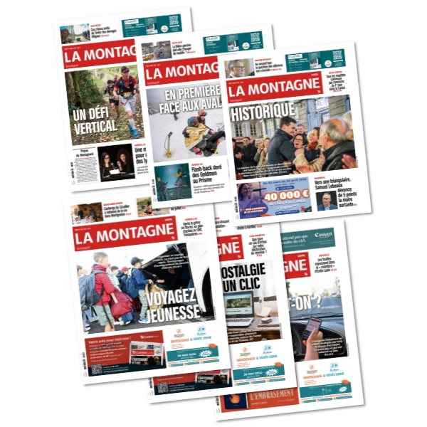 La blanchisserie Boisset s'affiche en Une de La Montagne édition Cantal
